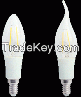 High Quality E26/e27/b22/e14 Led Candle Light/ Filament Led Candle Light