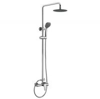 Contemporary solid brass shower mixer tap