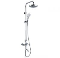 Solid Brass Handles Bath Shower Faucet For Bathtub&sink