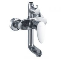 Smooth Handle High Temperature Resistance Bathroom Shower faucet