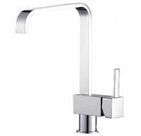 Movable sanitary ware long handle square kitchen faucet with filter