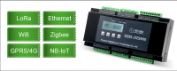  Multi channel LCD digital lora single three phase energy meter
