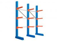 Warehouse cantilever racking system