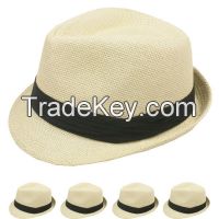 Straw Fedora Hat, Fedora Hat