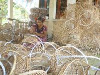 Coconut Basket Bamboo Basket