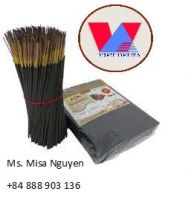 Charcoal Raw Incense Stick high quality good competitive price from VIETNAM VIETDELTA