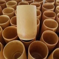 PREMIUM VIETNAM BAMBOO DRINKING CUPS FOR COFFEE AND TEA - ECO-FRIENDLY, SUSTAINABLE