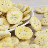 CRUNCHY BANANA DELIGHT / MADE FROM FRESH BANANAS AND DRIED TO PERFECTION