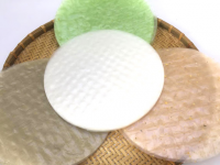 RICE PAPER WRAPS WITH VIBRANT COLORS / PREMIUM NATURAL INGREDIENTS / GREAT VALUE / MADE IN VIETNAM