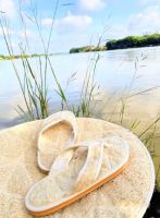 NATURAL LOOFAH SLIPPERS / ECO-FRIENDLY FOOTWEAR / MADE IN VIETNAM