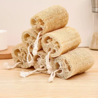 ECO-FRIENDLY LOOFAH BATH ACCESSORIES / GENTLE EXFOLIATION & ORGANIC TEXTURE / COST-EFFECTIVE BULK PRICES / MADE IN VIETNAM 