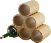 ELEGANT BAMBOO WINE RACK / NATURAL AND SUSTAINABLE STORAGE / MADE IN VIETNAM