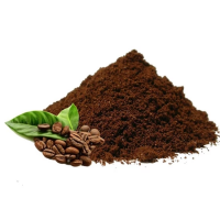 HIGH-QUALITY COFFEE GROUNDS / SUSTAINABLE AND REUSABLE MATERIAL