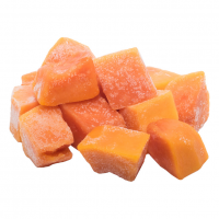 FROZEN RIPE PAPAYA / NATURALLY SWEET / IDEAL FOR DRINKS & SNACKS / MADE IN VIETNAM