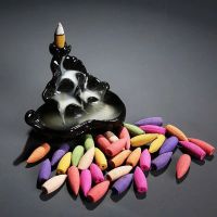 SERENE HAVEN BACKFLOW INCENSE STICKS / CALMING FRAGRANCE / HANDCRAFTED QUALITY / MADE IN VIETNAM