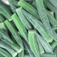 NATURE'S BEST FROZEN OKRA FOR EVERY KITCHEN / TOP QUALITY PRODUCE / MADE IN VIETNAM
