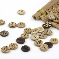ECO-CONSCIOUS AND ELEGANT COCONUT SHELL BUTTONS / DURABLE AND BEAUTIFUL / MADE IN VIETNAM