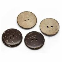 AUTHENTIC COCONUT SHELL BUTTONS FOR FASHION DESIGN / SUSTAINABLE AND STYLISH / MADE IN VIETNAM