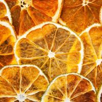 HANDCRAFTED DRIED ORANGE SLICES / WHOLE FRUIT FLAVOR, NO ADDED SUGAR / A TASTE OF VIETNAM / MADE IN VIETNAM