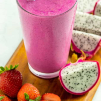 FRESH AND FLAVORFUL DRAGON FRUIT PUREE / HANDPICKED GOODNESS / AFFORDABLE TREAT / MADE IN VIETNAM