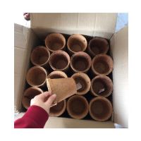 BIODEGRADABLE COCONUT FIBER POTS / NATURAL GARDENING TOOLS FOR EVERYONE
