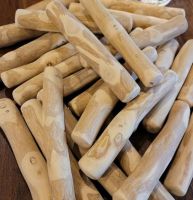 COFFEE WOOD DOG CHEW FOR STRONG TEETH / ECO-FRIENDLY DOG CHEW STICKS / SAFE AND NATURAL DOG TOYS