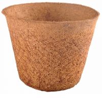 NATURAL COCONUT FIBER POTS / ECO-FRIENDLY FLOWER PLANTERS FOR YOUR GARDEN