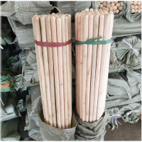 Eco-Friendly Wooden Broom Stick / Made in Vietnam / Heavy-Duty & Long-Lasting