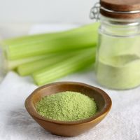 TOP GRADE, GREEN CELERY POWDER, MADE FROM CAREFULLY SELECTED CELERY, PERFECT FOR SPICES AND NATURAL REMEDIES