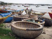 VIETNAMESE BAMBOO BOAT, NATURAL BAMBOO HANDMADE CRAFT FOR INTERIOR AND EXTERIOR DECORATION, ECO-FRIENDLY HOME ACCESSORY