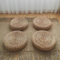 WATER HYACINTH OTTOMAN CUSHION, ECO-CONSCIOUSLY MADE FROM WATER HYACINTH, COMFORTABLE AND DURABLE FOR ANY LIVING SPACE