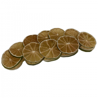 FARM-FRESH DRIED LIME SLICES / METABOLISM SUPPORT / CLEAN LABEL / PLANT-BASED