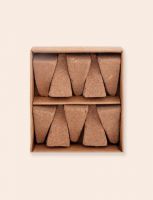 PURE INCENSE WOOD CONES / AROMATHERAPY / CLEAN LABEL / PLANT-BASED