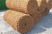 SUSTAINABLE COCONUT FIBER MAT / NON-CHEMICAL / RECYCLABLE / HANDWOVEN