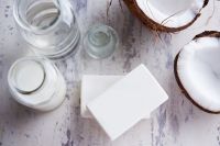 NOURISHING and SOOTHING COCONUT SOAP BARS / ORGANIC SKIN-FRIENDLY BLEND / COST-SAVING OPTION