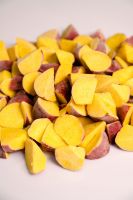 SLICED SWEET POTATO / QUICK-FREEZE / CLEAN INGREDIENTS / FARM TO FREEZER