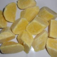 SWEET POTATO SLICES / FROZEN FRESH / NO ADDITIVES / VEGAN-FRIENDLY