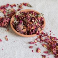 FLORAL DRIED ROSE TEA INGREDIENT / CLEAN LABEL / PLANT GOODNESS INSIDE