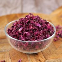 DRIED ROSE PETALS FOR INFUSION / CLEAN SOURCE / NATURAL COLOR & SCENT