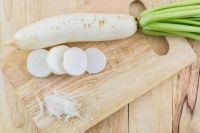 ORGANIC FROZEN WHITE RADISH / CLEAN LABEL / PLANT-BASED / NUTRIENT-RICH