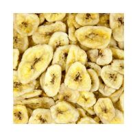 NATURAL BANANA CHIPS / CLEAN INGREDIENTS / FRUIT-BASED SNACK / GLUTEN-FREE