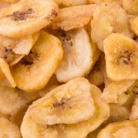 BANANA SLICES AIR-DRIED / PLANT-DERIVED / SWEET FRUIT TASTE / NO PRESERVATIVES