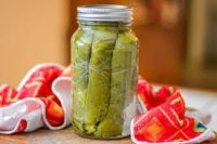 GRAPE LEAVES IN BRINE / ANCIENT FERMENTATION / LOW SODIUM / CLEAN LABEL