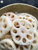 LOTUS ROOT PURE & FROZEN / FIBER FOCUS / WHOLE FOOD / ANTIOXIDANT SOURCE