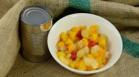 MIXED TROPICAL FRUITS IN CAN / CLEAN LABEL / NATURALLY SWEET / NO ADDITIVES