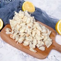PREMIUM CRAB MEAT PEELED / HIGH PROTEIN & LOW FAT / FLAKY, DELICATE, READY TO COOK / PRODUCT OF VIETNAM