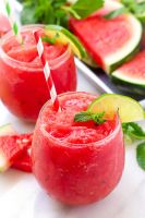 COLD-PRESSED FROZEN WATERMELON JUICE / SUMMER REFRESHMENT / ZERO ADDITIVES / HEALTHY CHOICE