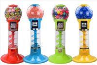 Spiral gumball & capsule vending machine 