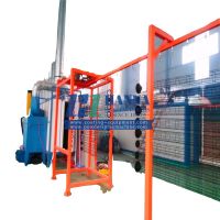 New Automatic Powder Coating Line for Furniture Powder Spraying