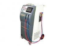 R134a refrigerant recovery machine with pipeline cleaning function